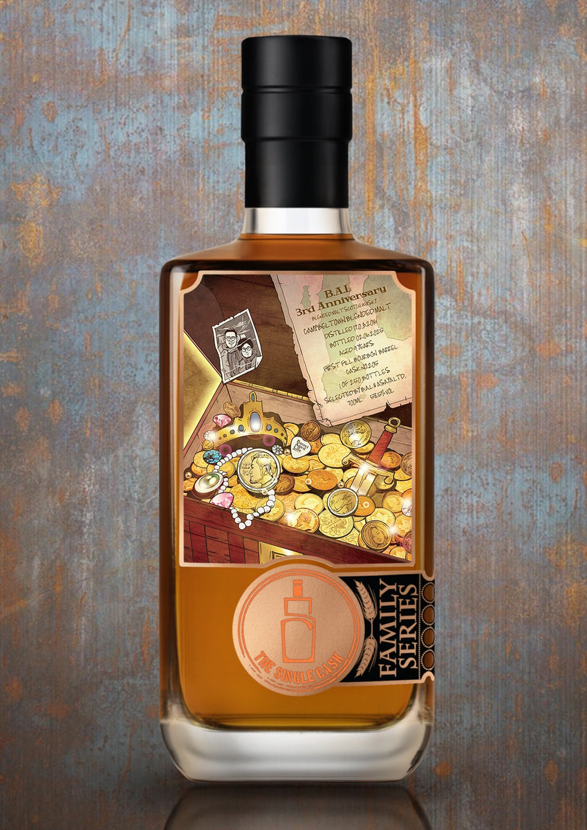 完売御礼】キャンベルタウンブレンデッドモルト 2016 9年 58.5% – 麻屋商店