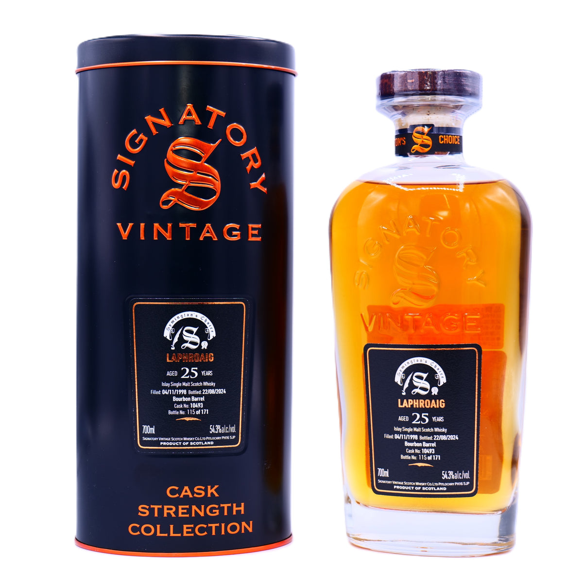 ラフロイグ25年 CASK STRENGTH 2008年版 Laphroaig 25 Year Cask
