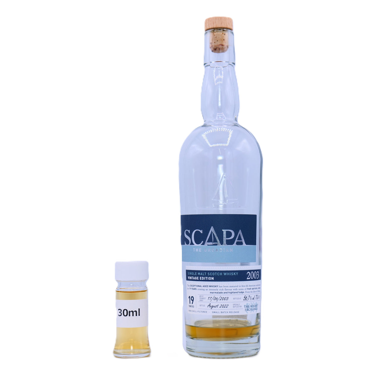 30ml】スキャパ 2003 19年 56.7% – 麻屋商店