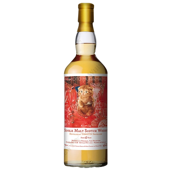 ウイスキーミュウ CITY HUNTER ウイスキー「トマーティン2008」 WHISKY MEW | 『シティーハンター』 ラベル・ウイスキー/カリラ2008/ト