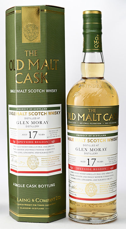 Glen Moray ハンターレイン　グレンマレイ 2004　17年 グレンマレイ 2004 17年 ハンターレイン オールド モルト カスク