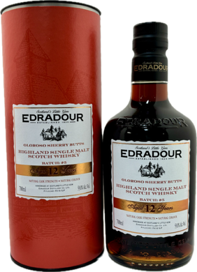 エドラダワー 12年 カスクストレングス エディション オロロソシェリー