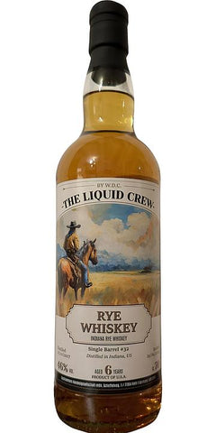 Indiana Rye 6yo 2017/2024 The Liquid Crew by W.D.C