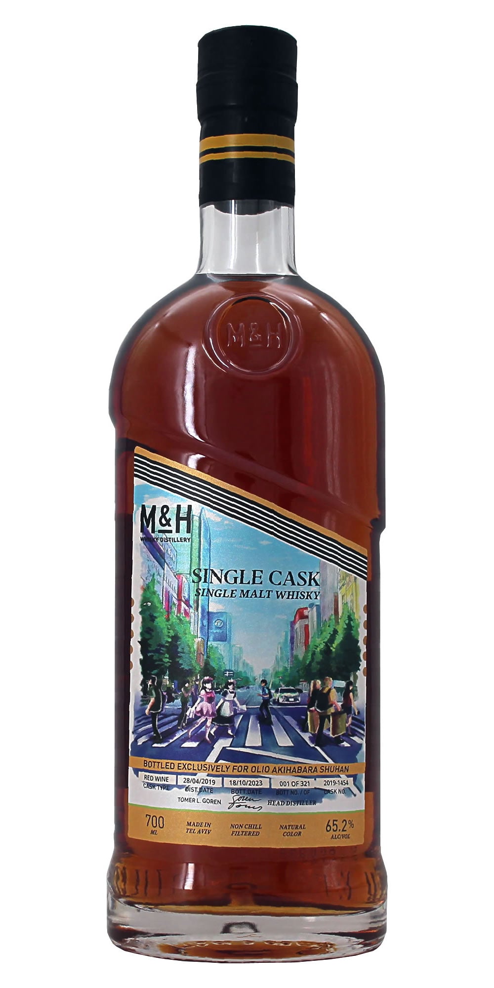 M&H SINGLE CASK RED WINE CASK OLIO AKIHABARA SHUHAN