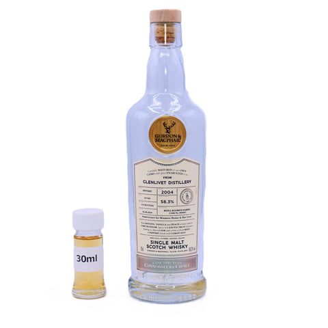 【30ml】グレンリベット 2004 19年 リフィルバーボンバレル 58.3%