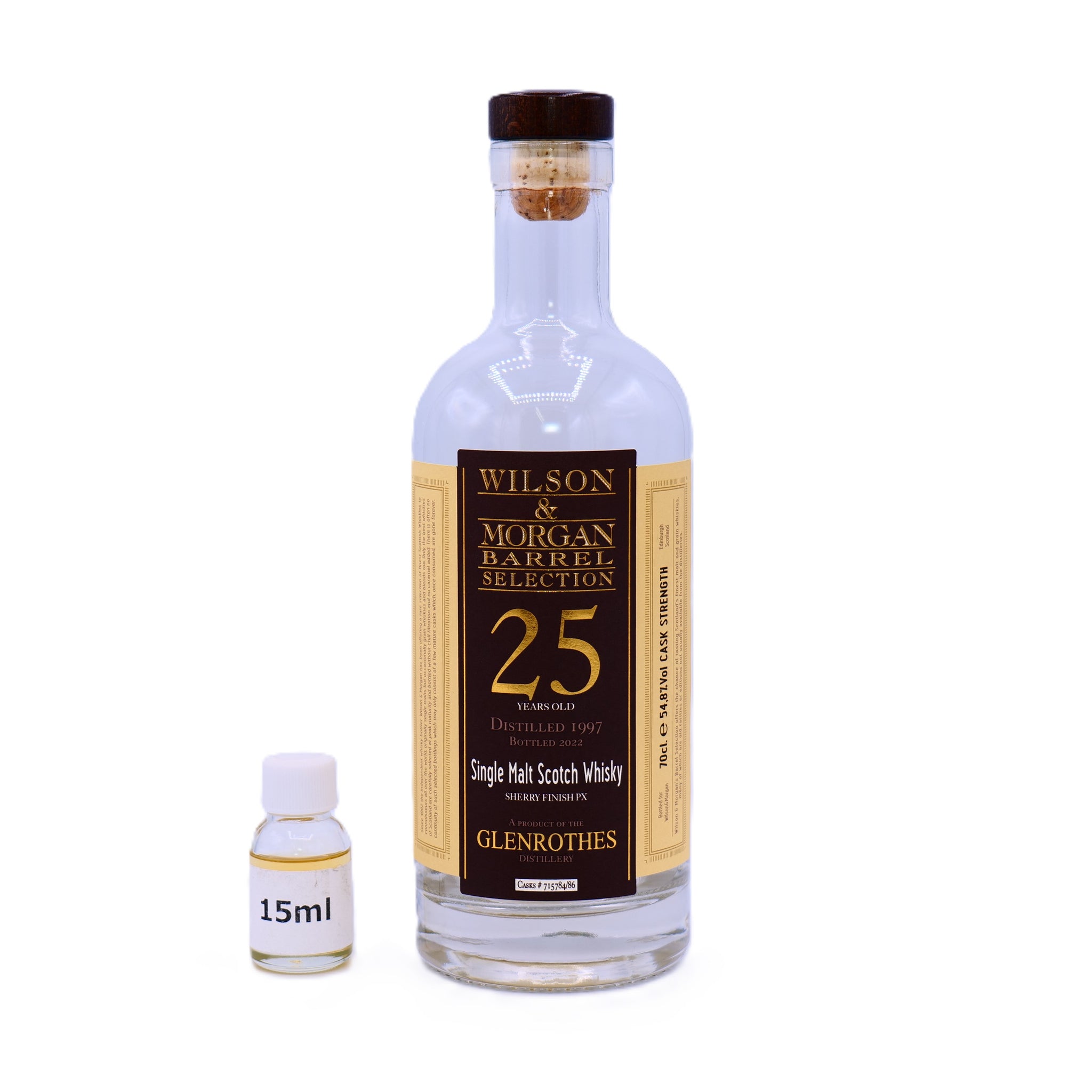 【15ml】グレンロセス1997 25年 54.8%