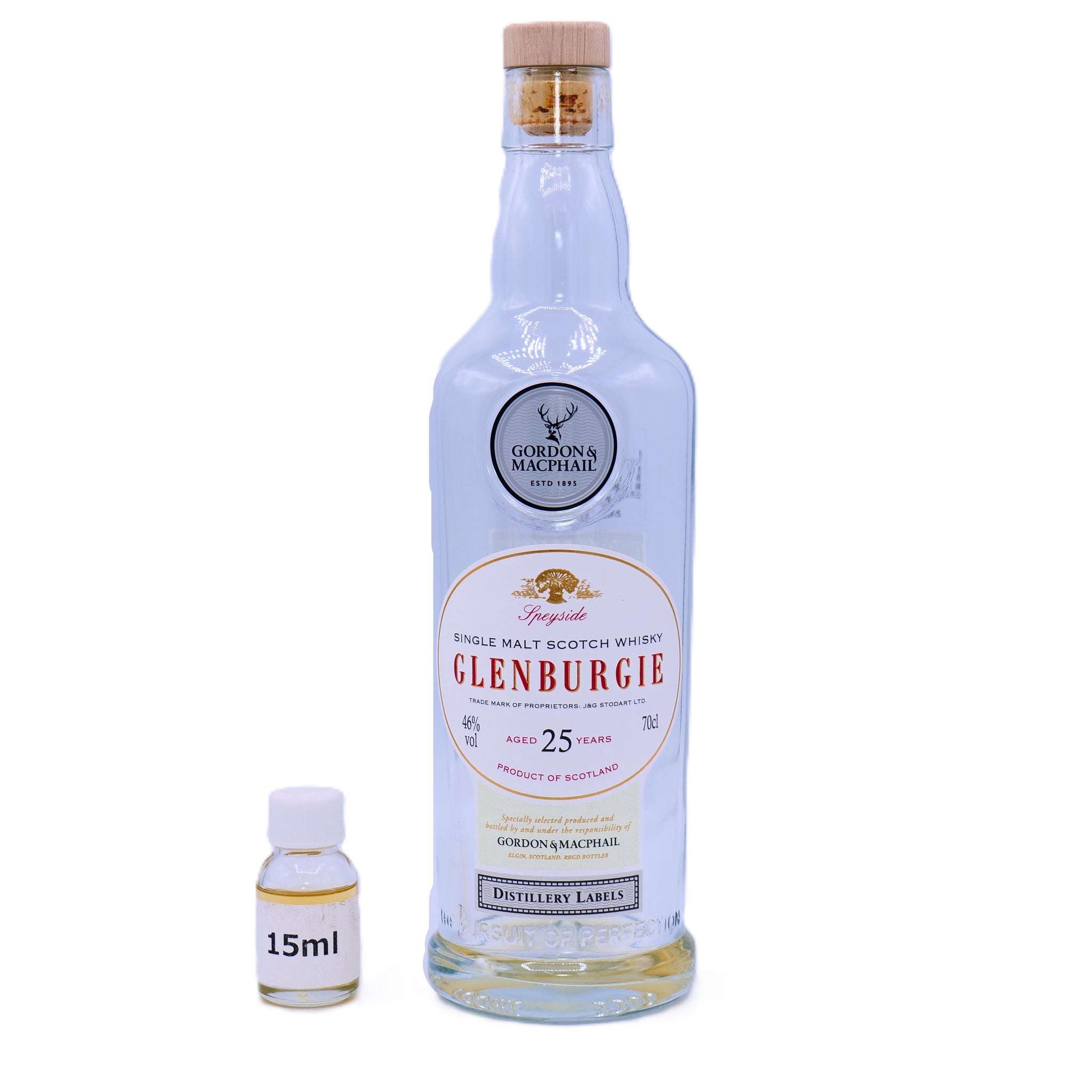 【15ml】グレンバーギー 25年 46%