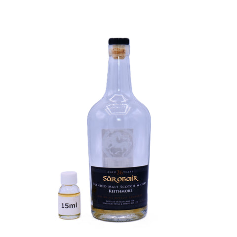 【15ml】キースモア 1996 26年 54.0%