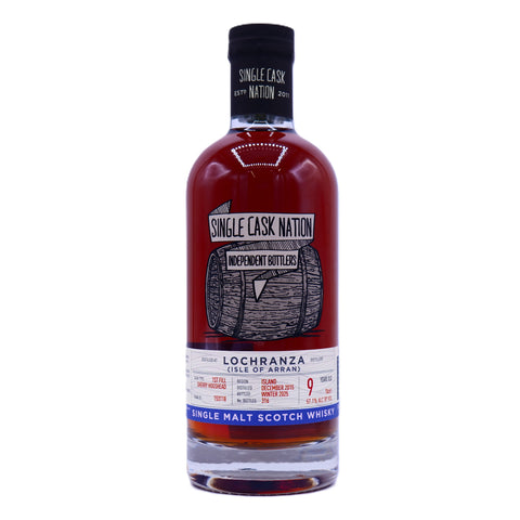 ロッホランザ（アラン） 2015 9年 57.1% 1st Fill Sherry Hogshead