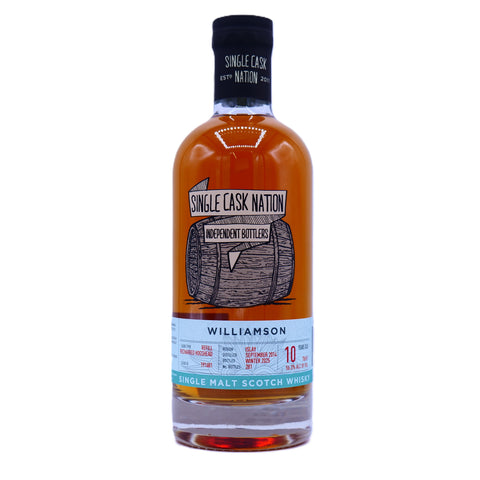 ウィリアムソン 2014 10年 56.3% Refill Charred Hogshead