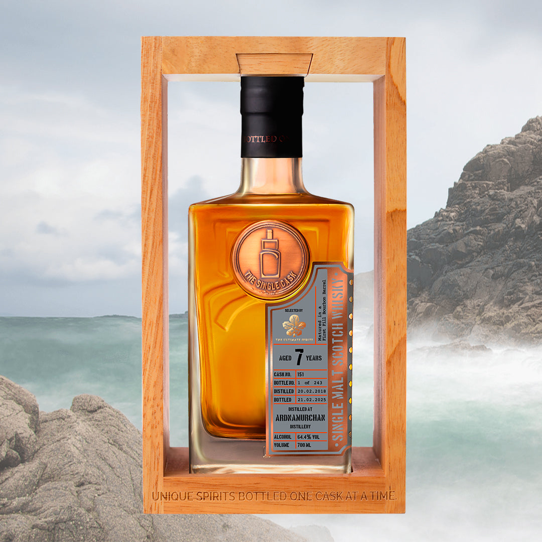 香撰 CASK 15年 & 5年 シェリーカスクセット シングルモルトあかし PXシェリーカスク5年 HEAVILY PEATED